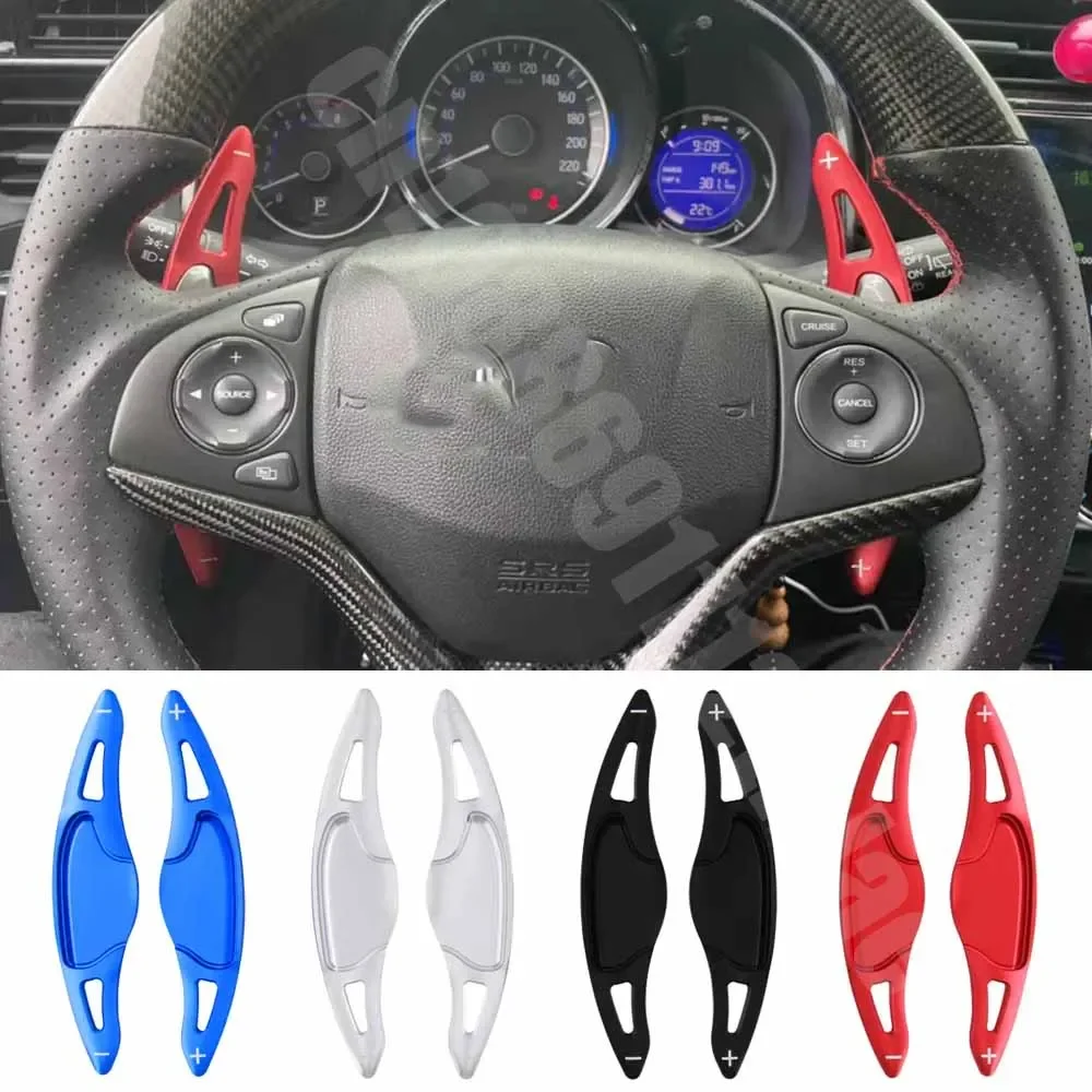 

For Honda City Fit HR-V Vezel 2015 2016 2017 2018 2019 2020 Car Steering Wheel Shift Paddles Shifter Extension Car Accessories