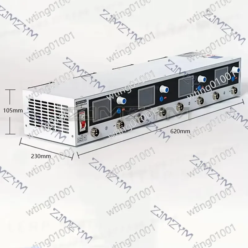 High Precision 4 Channel 5V 50A Charge Discharge Detector for Battery Pack Voltage Balance Lithium Battery Capacity Tester