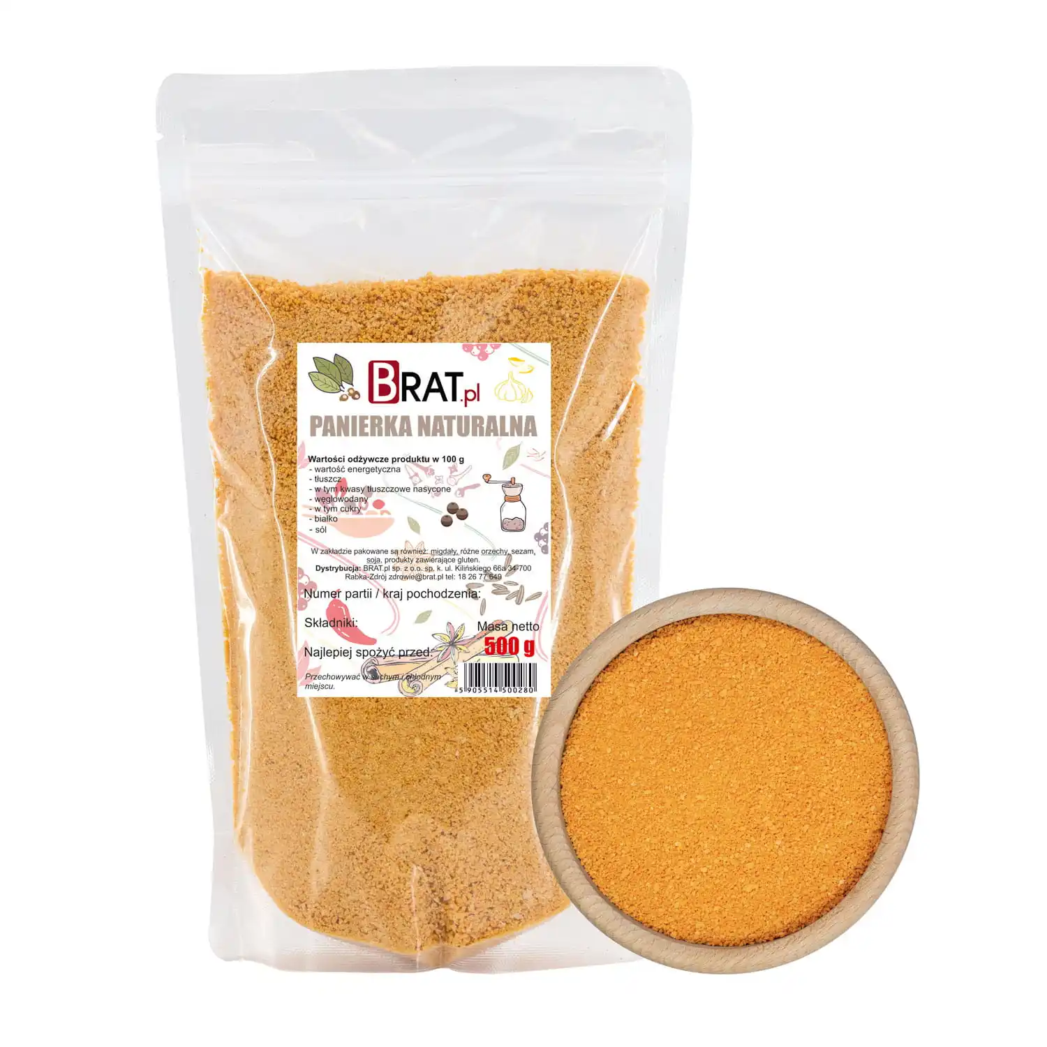 Natural breading 500g