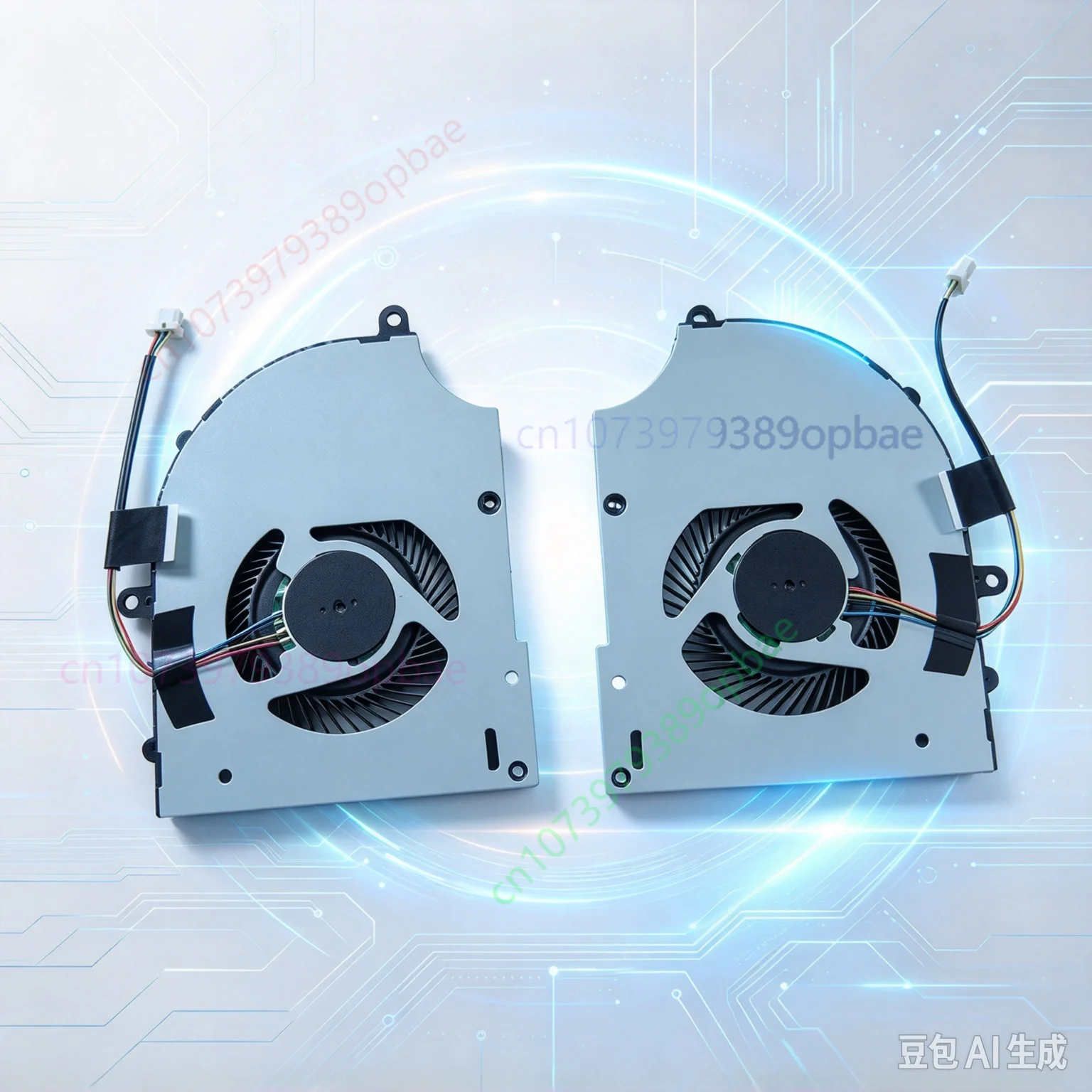 Replacement for MSI STEALTH 16 AI STUDIO Cooling Fan L+R