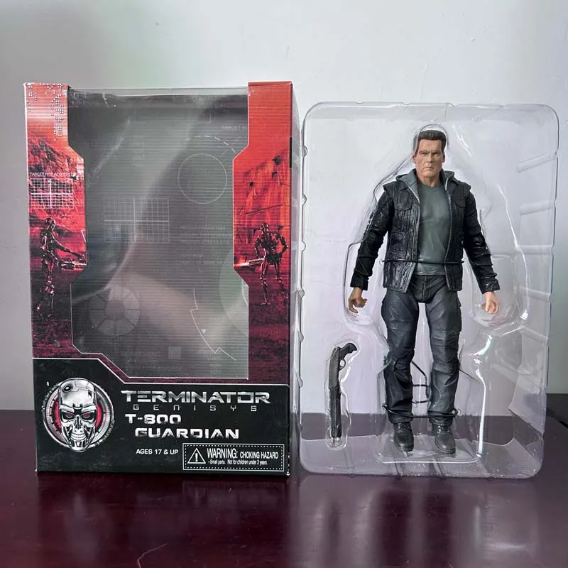 NECA Figure The Terminator Genisys T-800 Guardian The Terminator Endoskeleton Action Figure Model Toys Collection Birthday Gifts