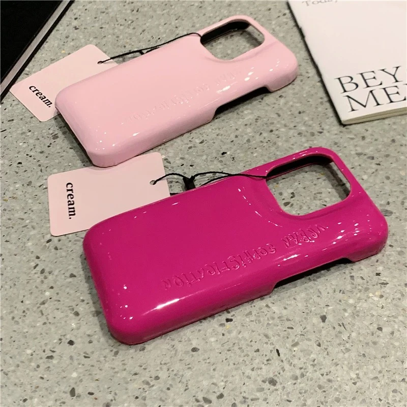 Simple solid color soap shell mobile phone case for Apple 16ProMax soft shell iPhone13/14 all-inclusive border defense fall 15