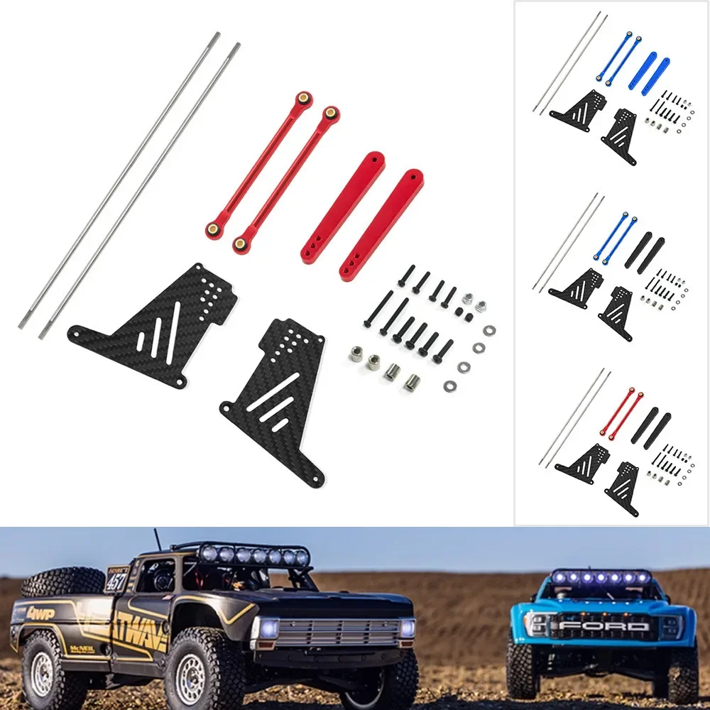 ด้านหลัง Anti Roll Bar สําหรับ LOSI Baja Rey 2.0 Raptor ด้านหลัง Anti Roll Rod โลหะอะไหล่อัพเกรดรุ่น Rc Crawler รถ