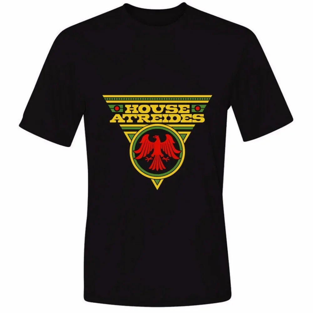 

Fashion Dune House Atreides Printed T-Shirt 100% Cotton O-Neck Short Sleeve Summer Casual Mens T-shirt Streetwear