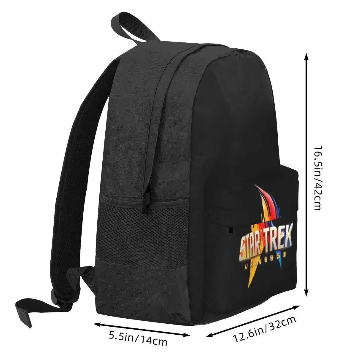 Star Treks Science Fiction TV Series Backpack Hot Sale Daypack Large Capacity Boys Girls BookBag School Bag  for Men Women