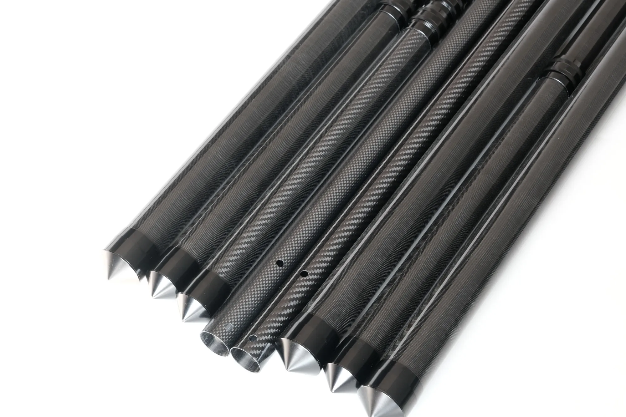 Barra Telescópica de Fibra de Carbono CNC de 6m (20 pies), Ligera y Duradera, Herramientas de Limpieza para Uso Diario en Exteriores