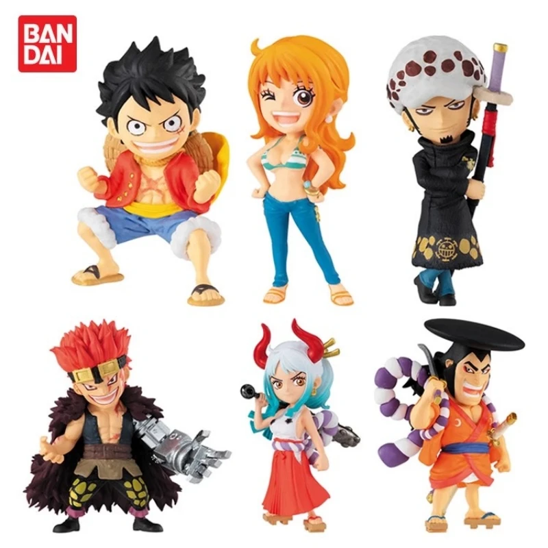 Bandai Original Gashapon YAMATO Eustass Kid Action Figure ONEPI NO MI 1 Anime Toys For Kids Gift Collectible Model Ornaments