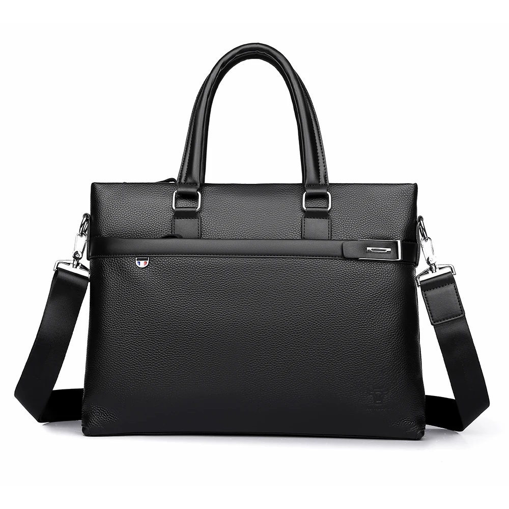 الأعمال الجديدة حقيبة جلدية أصلية حقيبة يد فاخرة الرجال حقيبة كروسبودي حقيبة كتف عالية الجودة حقيبة حاسوب للرجال sacoche أوم