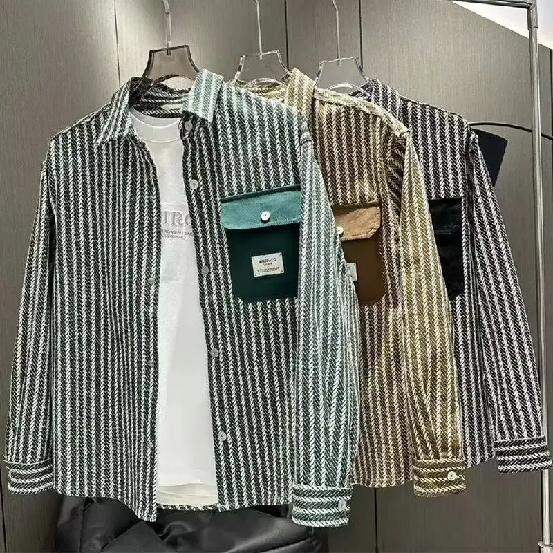 

Свободные длинные све мужские irt весна осень Гонконг Sle повседневные модные студенческие брендовые полиэстеровые без железа