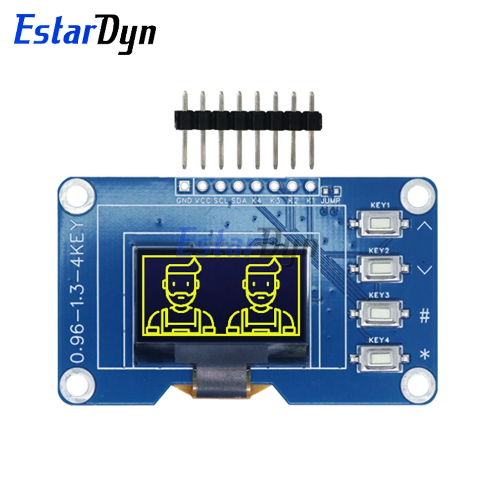 Variant: 0.96-4 key-Yellow