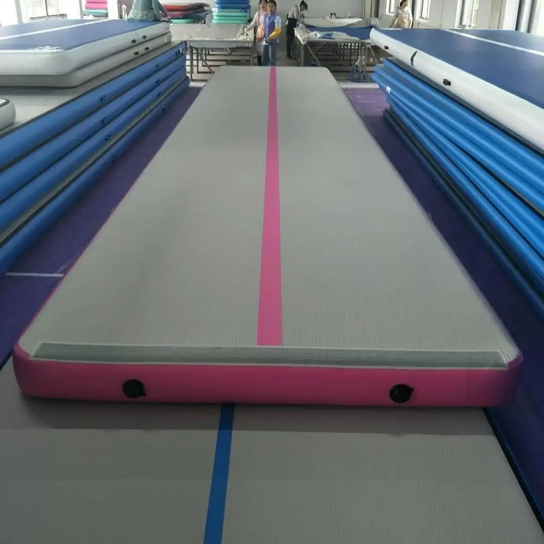 Opblaasbare Air Track Gymnastiek Tumbling Matten Voor Kit Opblaasbare GYM Luchtmat Gymnastiek Apparatuur Komen Met Een Pomp