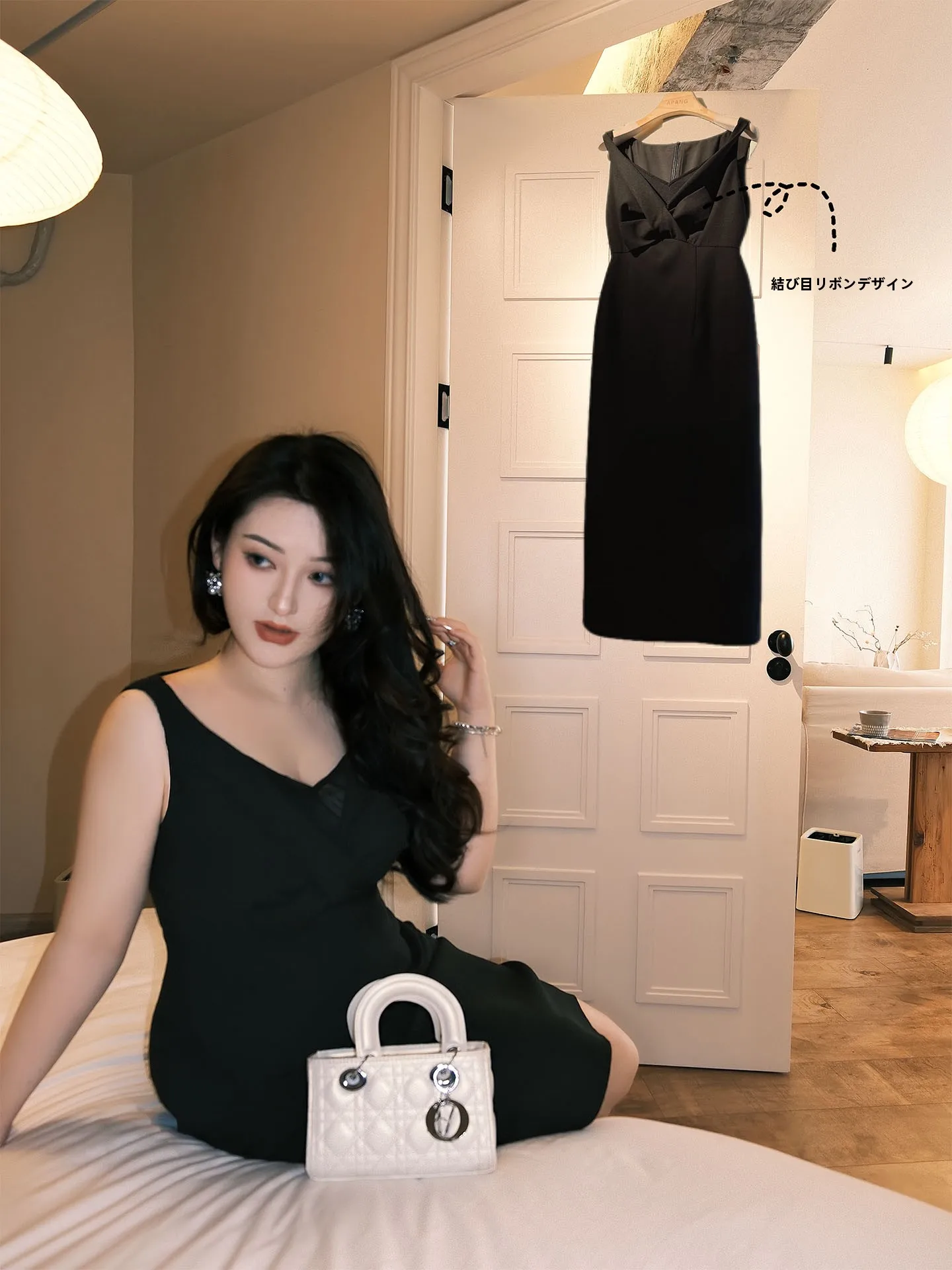 

Новая повседневная длинная юбка-трапеция Ele Knot V-Ne с французским шиком, больших размеров, весна-лето, Tagkita