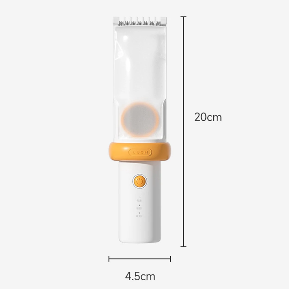 Portable Electric Baby Hair Clipper Kids Vacuum Hair Clippers Kit USB Charging Cordless Hair Cutting Tool for Children Infant