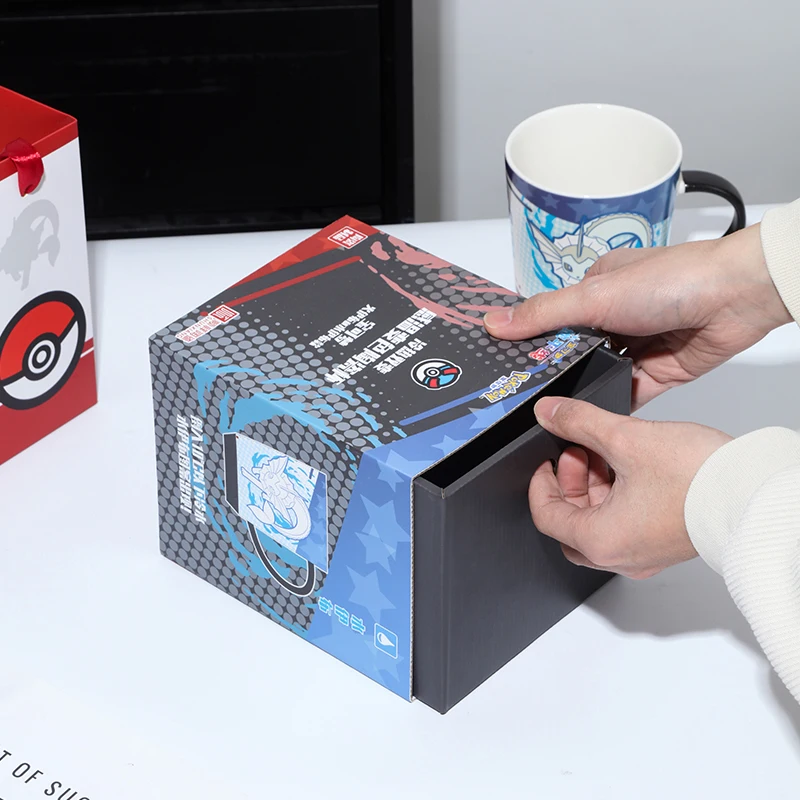SHUNXIANG Pokemon Ceramic Mug Officially Licensed 540ml Temperature Sensitive Magic Color Change Coffee Cup Gift Box For Fans
