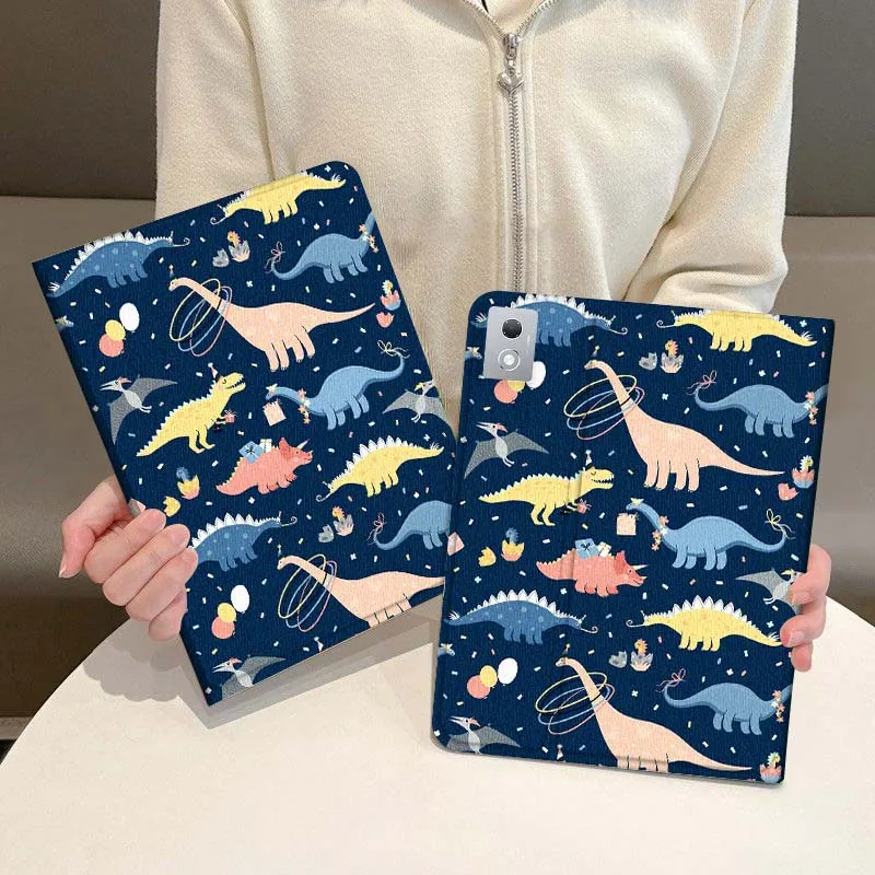 

Anime Art Dinosaur Art Tablet Case For Legion Xiaoxin Pad P12 Pro Y900 GT 2023 2025 12.1 12.7 14.5 inch