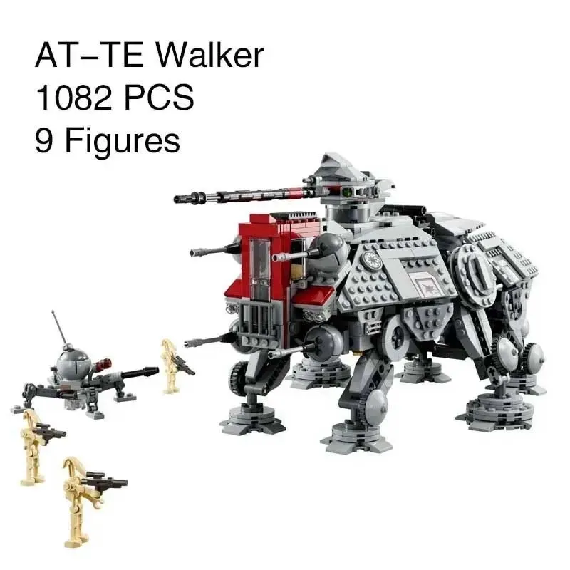 1082 PCS All Terrain Tactical Actuator (AT-THE) model building kit self-locking bricks birthday gift NEW Compatible 75337  79012