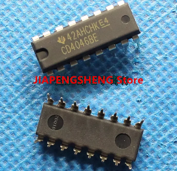 

Imported Logic Chip IC, In-line CMOS Micropower PLL, CD4046BE, CD4046, DIP16, 10Pcs