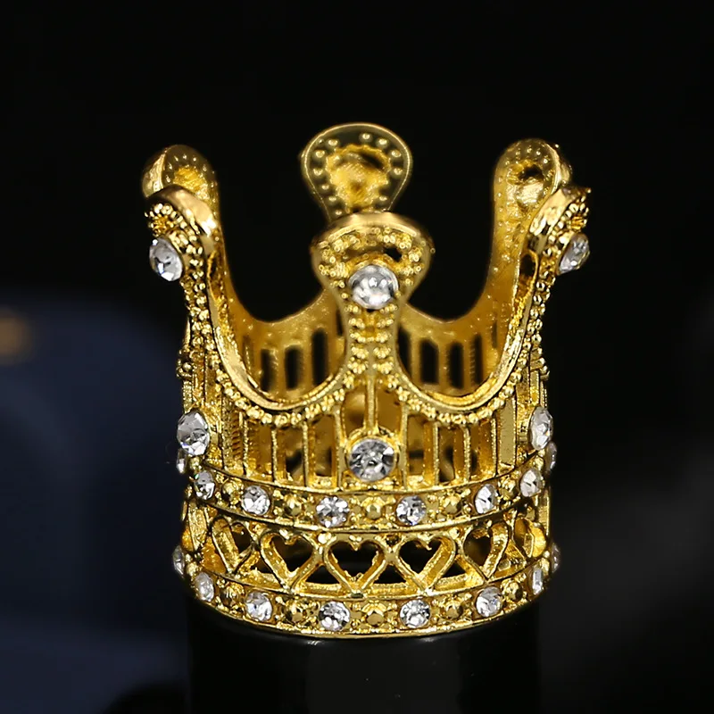 Fashion Metal Crown for Girls Party Prom Tiaras Jewelry Small Diadem Crowns for Cake Decoration Birthday Accessories