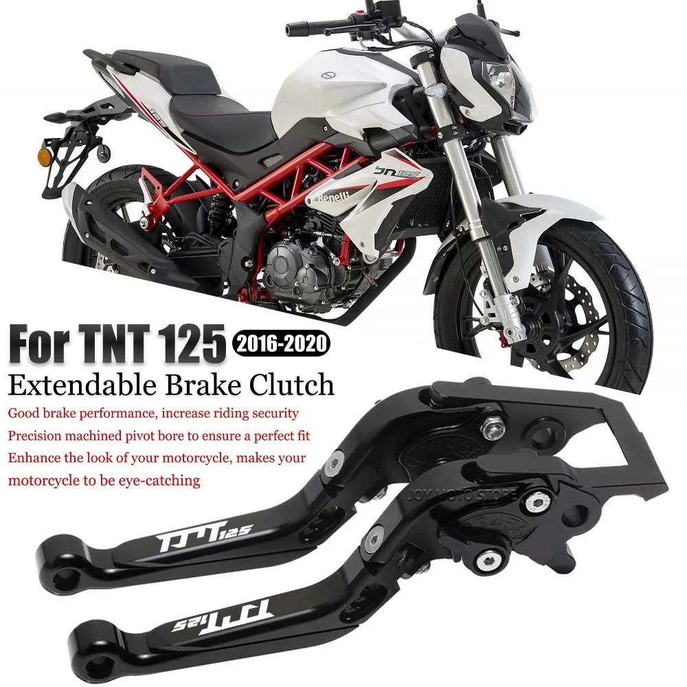 

For Benelli TNT tnt125 2016-2020 Motorcycle Accessories CNC Adjustable Folding Extendable Brake Clutch Levers Handle