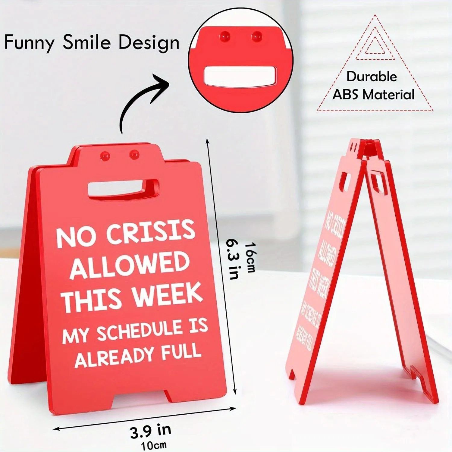 Funny Office Desk Decor Boss Sign, Bosses Day Gifts for Women Men Manager Supervisor Leader Lady Famale Male,