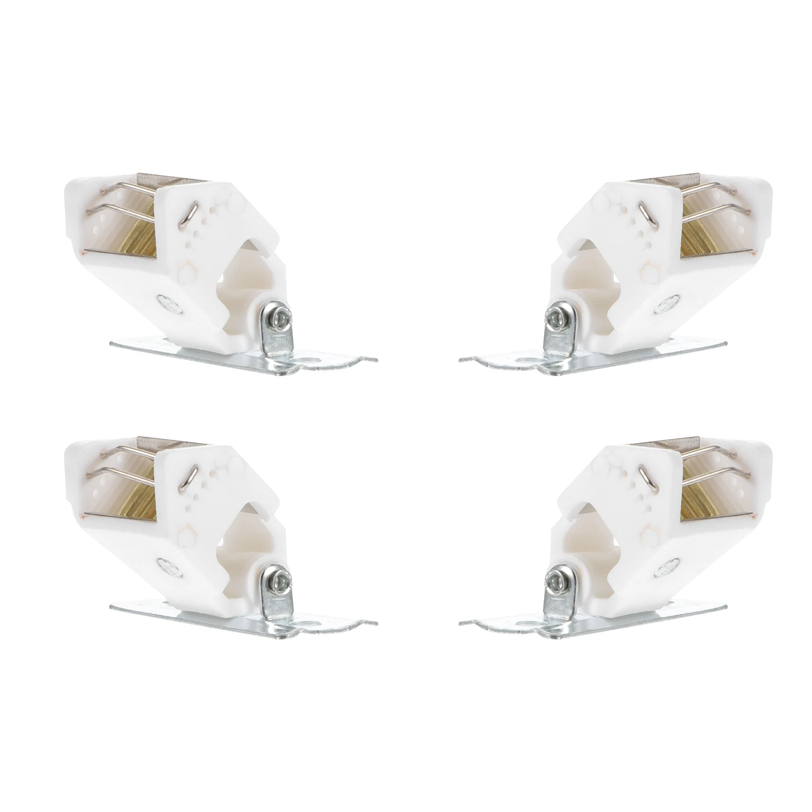 

4 Sets Bamboo Curtain Locks Window Blinds for Home Practical Roman Plastic Cord