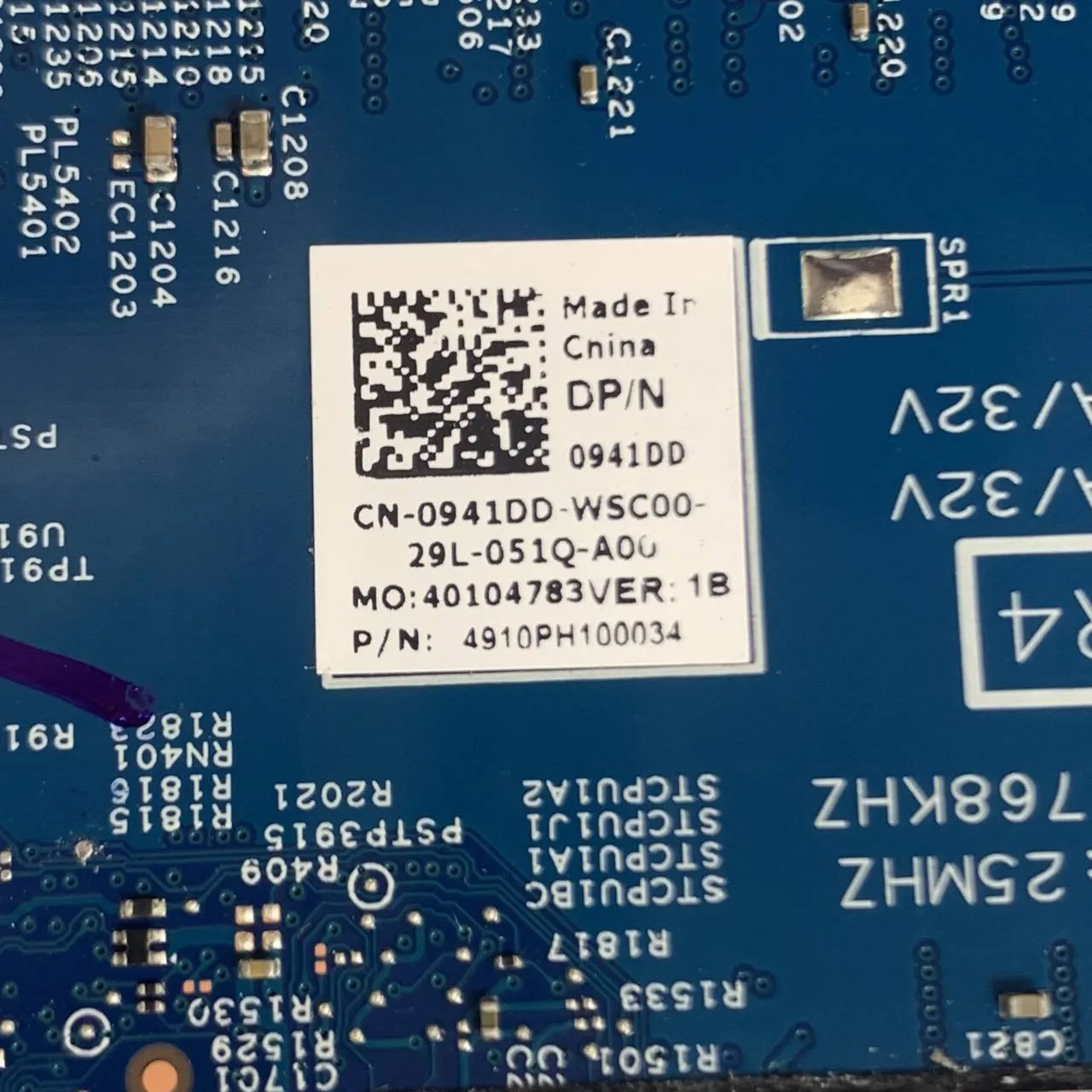 

Материнская плата для ноутбука Dell Latitude 5530, 203102-1 CN-0941DD 0941DD 941DD, материнская плата с процессором SRLFQ I5-1235U, 100% полное тестирование, ОК