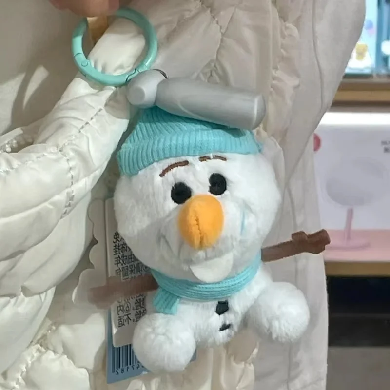 Miniso Disney Frozen Series - No. 4 cachecol neve tesouro boneca mochila chaveiro pingente bonito boneca menina brinquedo presente de natal