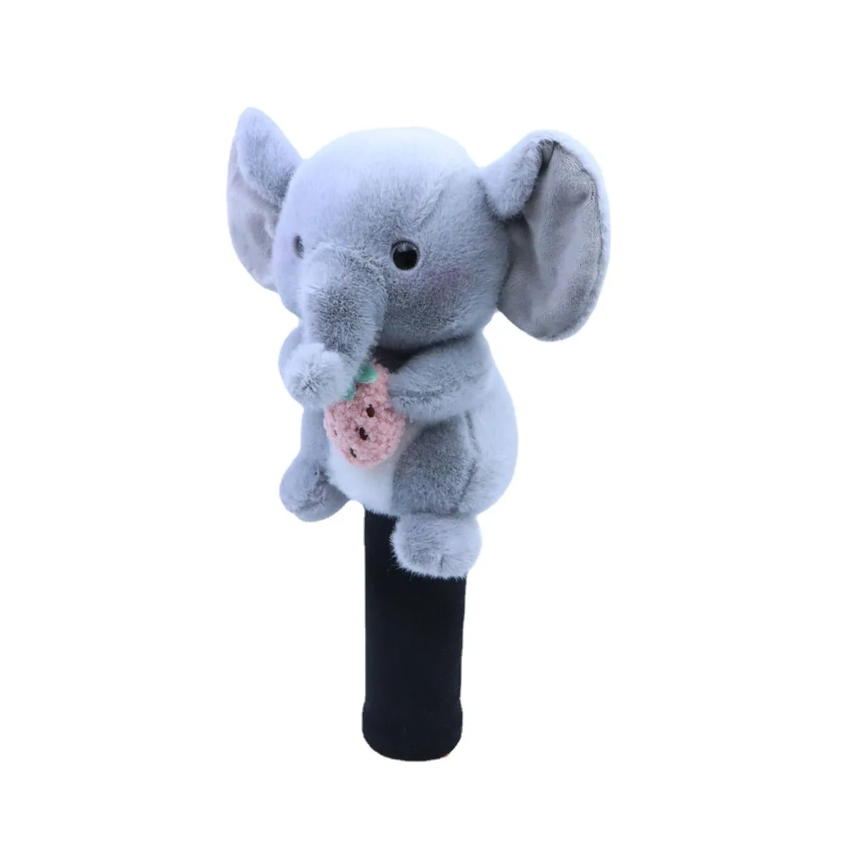 2024 New Cute Plush Animal Golf Wood Head Covers Golf Driver Fairway Headcover Protecter mascotte novità Cute Gift Bear Eleplant