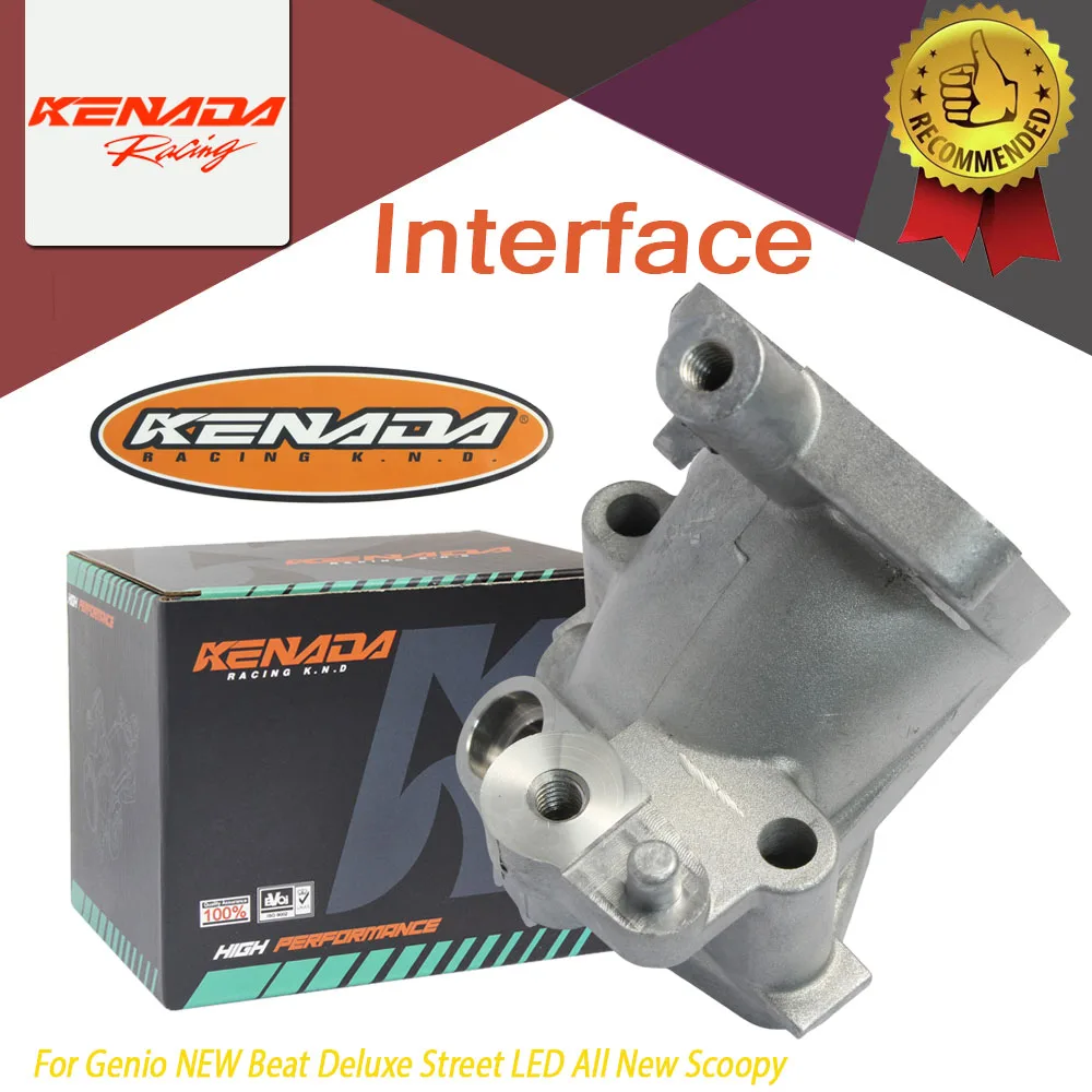 

For Genio Beat Scoopy Intake Manifold Pipe 28-34mm, Aluminum Alloy Inlet Injector Interface, Motorcycle Engine Modification Part