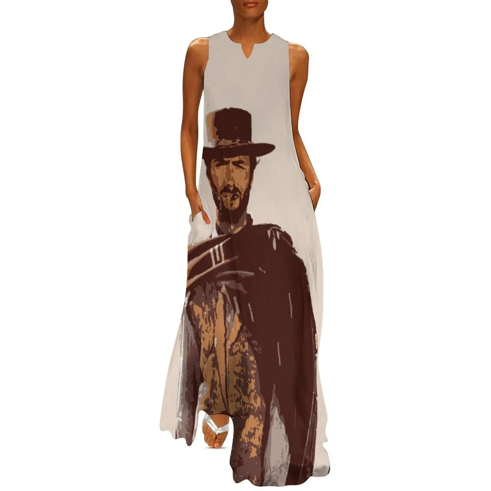 

Clint Eastwood Long Dress Party dresses women's luxury party dress Long dresses dress for women summer