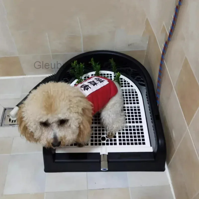 Small Dog Automatic Flushing Household Waste and Cleaning Convenient Micro Porous Slope for Home Dog Toilet 1M Dog Accessories