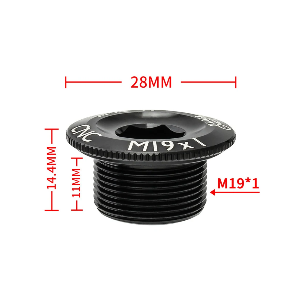 

2pcs Crank Cover Screw Bike Crank Arm Fixing Bolt Mountain Road Bicycle Alloy Fastener Universal Lightweight Durable for