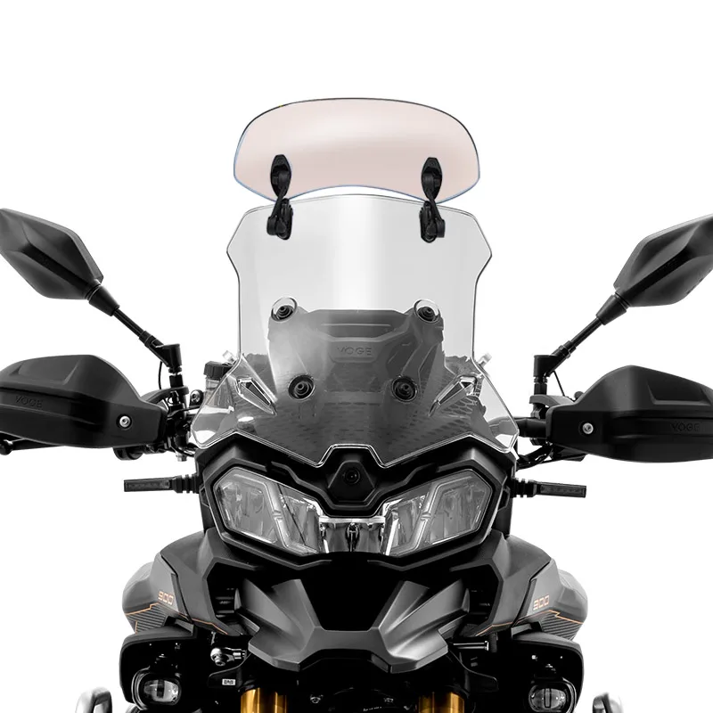 

For All Motorcycle Models Motorcycle Windshield Extension Adjustable Spoiler Clamp-On Windscreen Deflector Suitable
