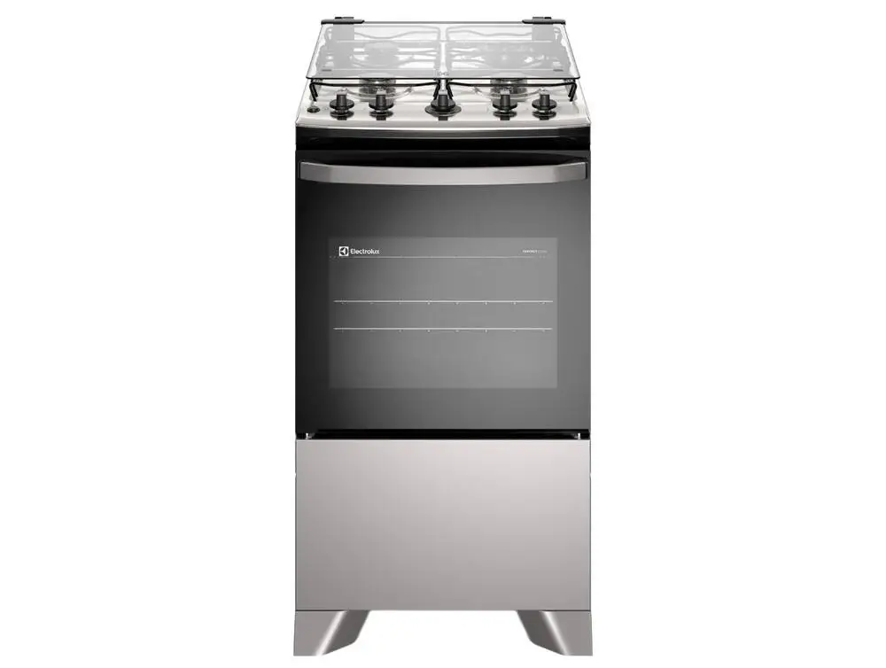 Fogão 4 Bocas Electrolux Cinza Efficient FE4IG - Bivolt