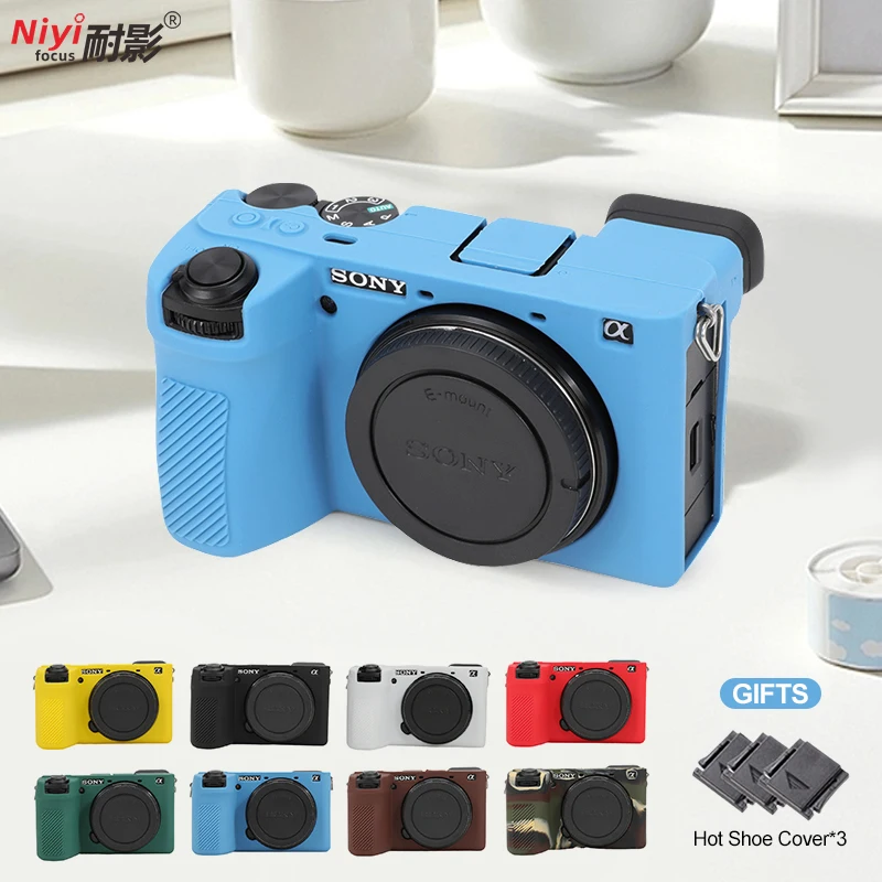 For A6700 Soft Silicone Case Camera Cover Sony Camera Bag Protector for Sony Alpha 6700 a6700 Durable Waterproof Fashion