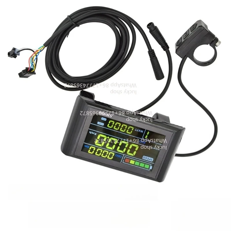 Electric Bicycle Waterproof Line Instrument Modification 6-core SW900 Color Screen Smart Instrument