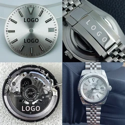 39mm men's watch sapphire mirror automatic mechanical men's watch NH35 movement 20mm stainless steel strap