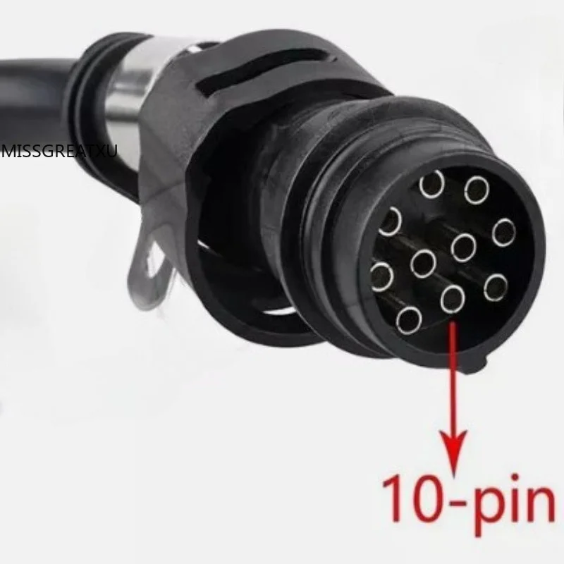 Marine Ignition Starter Lock With 10 Core Wiring Harness Replacement Part  For  Yamaha 50/60/70HP Two Stroke Outboard Motor