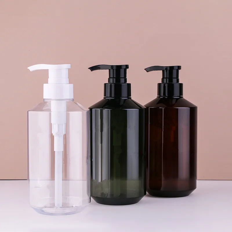 PET 로션 펌프 병, 손 소독제, 샴푸, 바디 워시 디펜서, 빈 용기, 화장품 포장, 15 개 300, 500ml