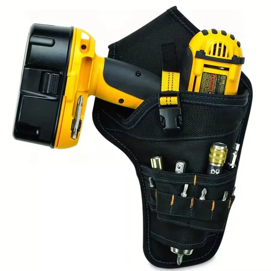 Multi-functional Waterproof Drill Holster Waist Tool Bag Power Tool Holster Drill Holster Cordless For Wrench Hammer Screwdriver