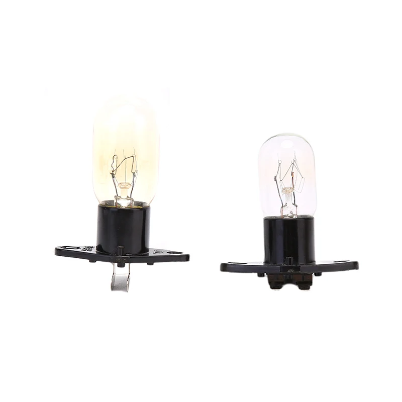 Microwave Oven Light Lamp Bulb Base Design 230V 20W Replacement With Lampholder