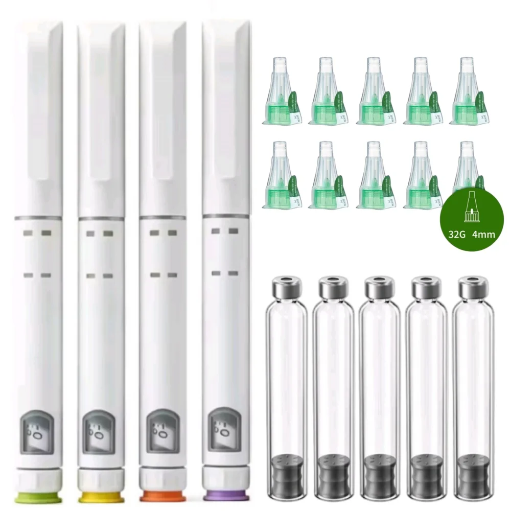1-10Set Facial Care Adjustable-dose Beauty Injection Pens Disposable Insulin Injection Pen Wrinkle Remover Magic Pen Tattoo Pen
