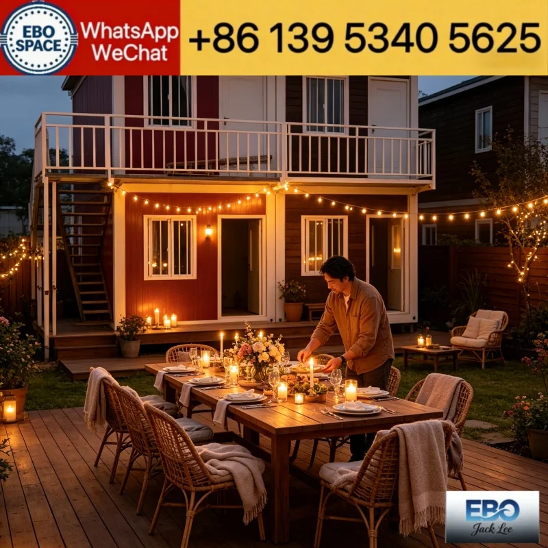 Made in China 30ft space capsule container, outdoor vacation villa, MMC custom Prefabricated Container Home