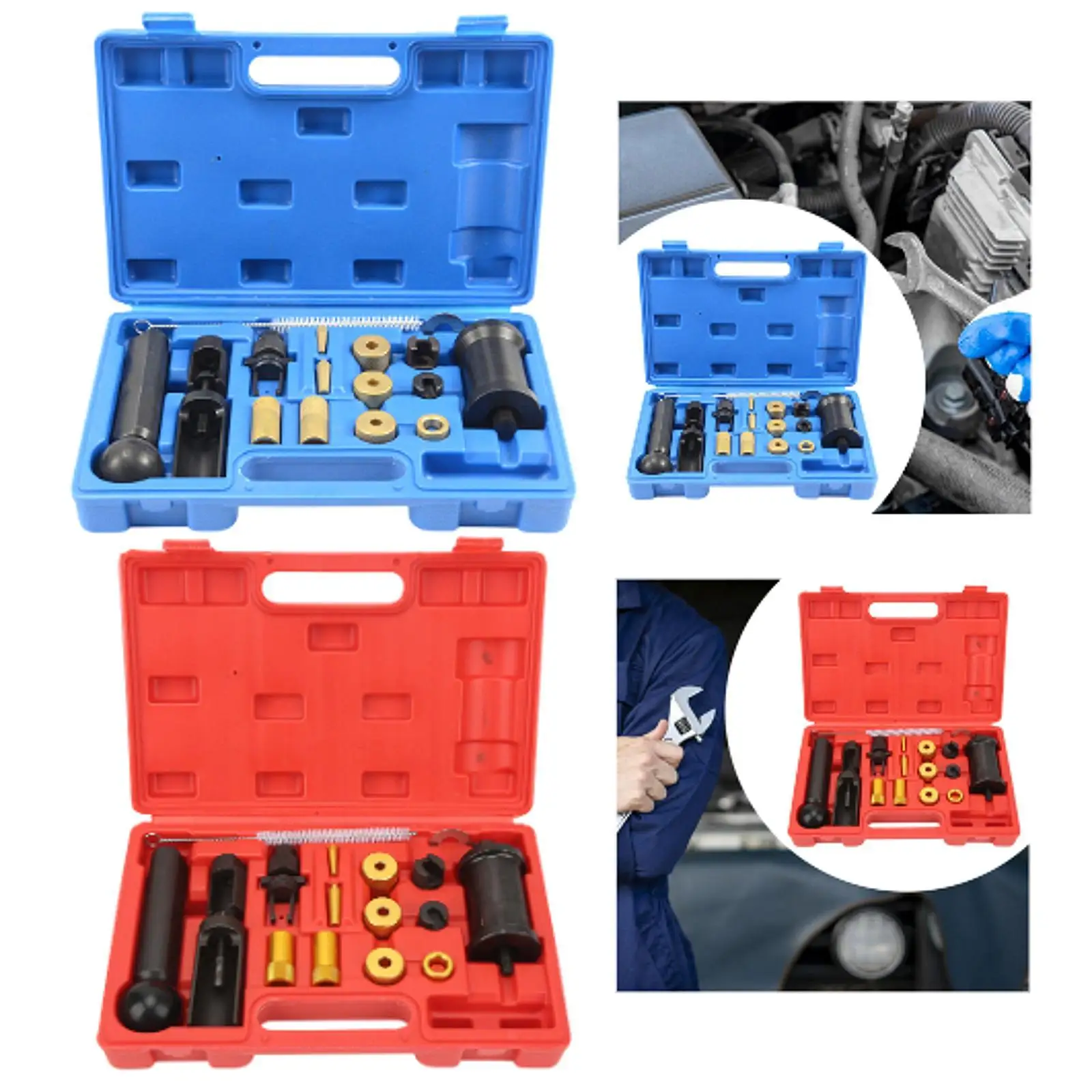 

Набор для снятия форсунок (18 шт.) для двигателей 3.6 V6, 4.2 V8, FSI, TSI, V6, V8, FSI