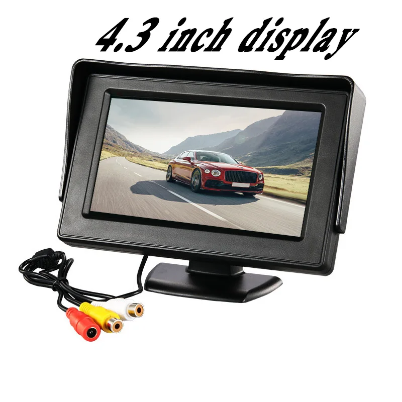 4.3-inch on-board reversing monitor, parking reversing display, LCD color display