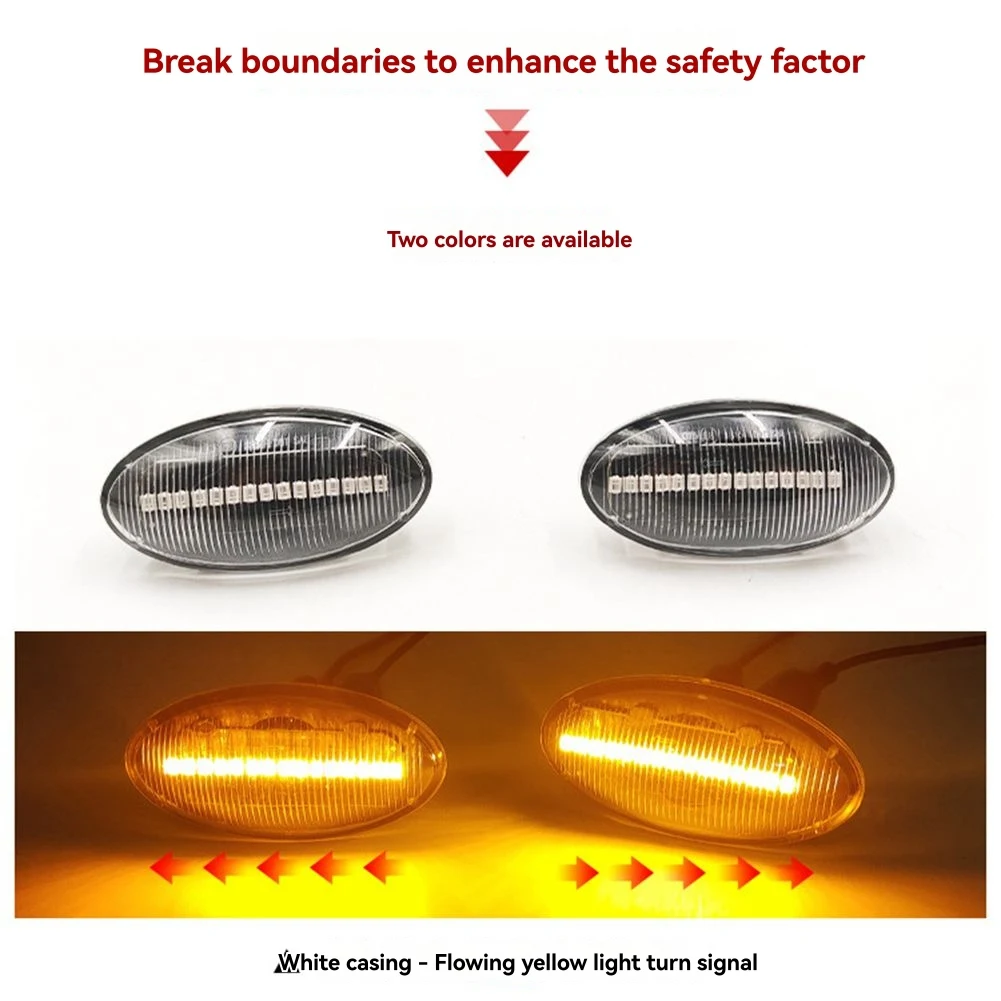 عادي لجيمي سبلاش سويفت SX4 APV فيتارا 2004-2020 تتدفق بدوره مصباح إشارة للسيارة