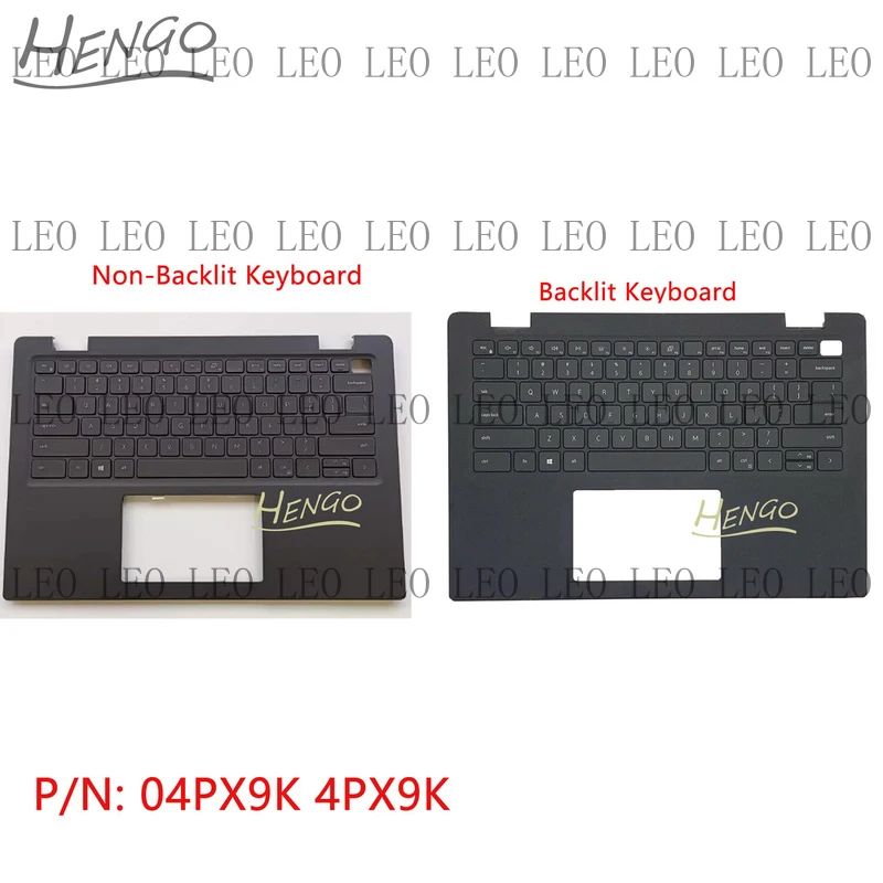 SS  New 04PX9K 4PX9K For Dell Latitude 3420 E3420 Palmrest Upper Case US Keyboard