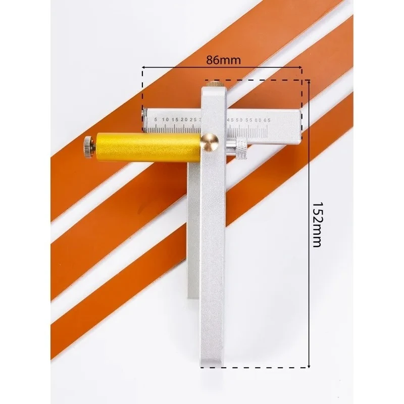 Belt Cutting Machine DIY Accessories Aluminum Alloy Material Leather Strip Cutting Machine Adjustable Width and Thickness