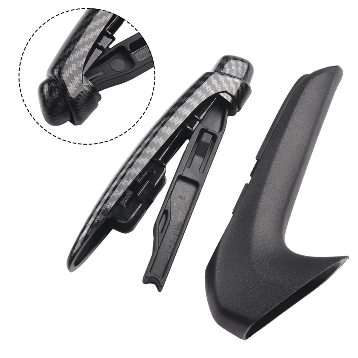 AT77 Накладка на передний ручной тормоз из углеродного волокна для Honda Civic 2006, 2007, 2008, 2009, 2010, 2011, аксессуары для интерьера