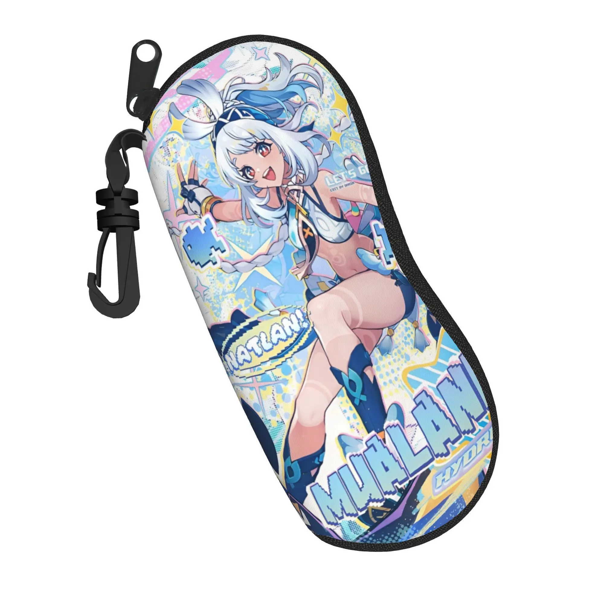 Harajuku Cartoon Glasses Case genshin impact game Accessories  Accessories  Sunglasses Protector Ins Style Eyewear Container